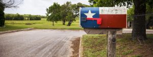 Mailbox Texas